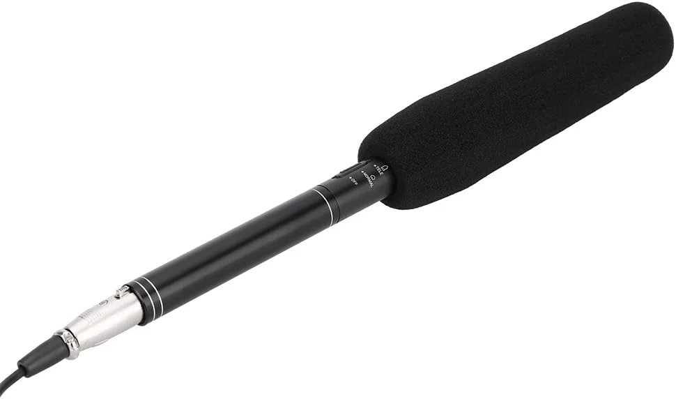 میکروفون کندانسور تک جهته برای فیلمبرداری، مصاحبه و عکاسی