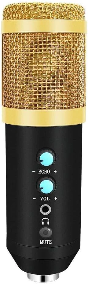 میکروفون USB برای لپ تاپ و کامپیوتر، میکروفون کندانسور مناسب برای پخش زنده و ضبط صدا 3