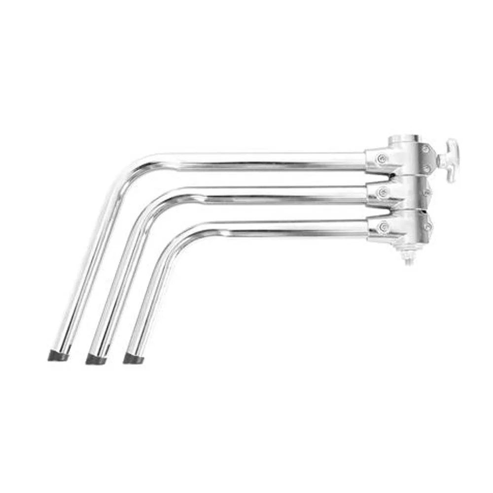 پایه نور C-Stand گودکس به همراه بازویی، سر گریپ و پایه لاک پشتی جداشدنی پایه نور C-Stand گودکس به همراه بازویی، سر گریپ و پایه لاک پشتی جداشدنی