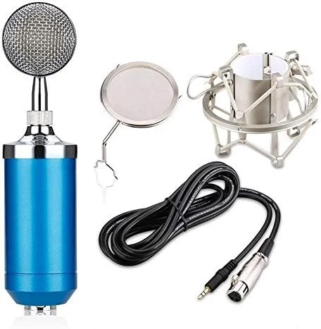 میکروفون + لاین + ست های میکروفون + کیت لرزه گیر فلزی برای کاهش نویز