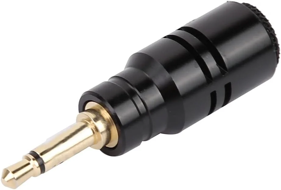 میکروفون مینی قابل حمل با جک 3.5 میلی متری برای تلفن های هوشمند موبایل EY630A، میکروفون کندانسور سبک و با حساسیت بالا، استفاده آسان و راحت، سازگار با (3.5 چهار قطبی