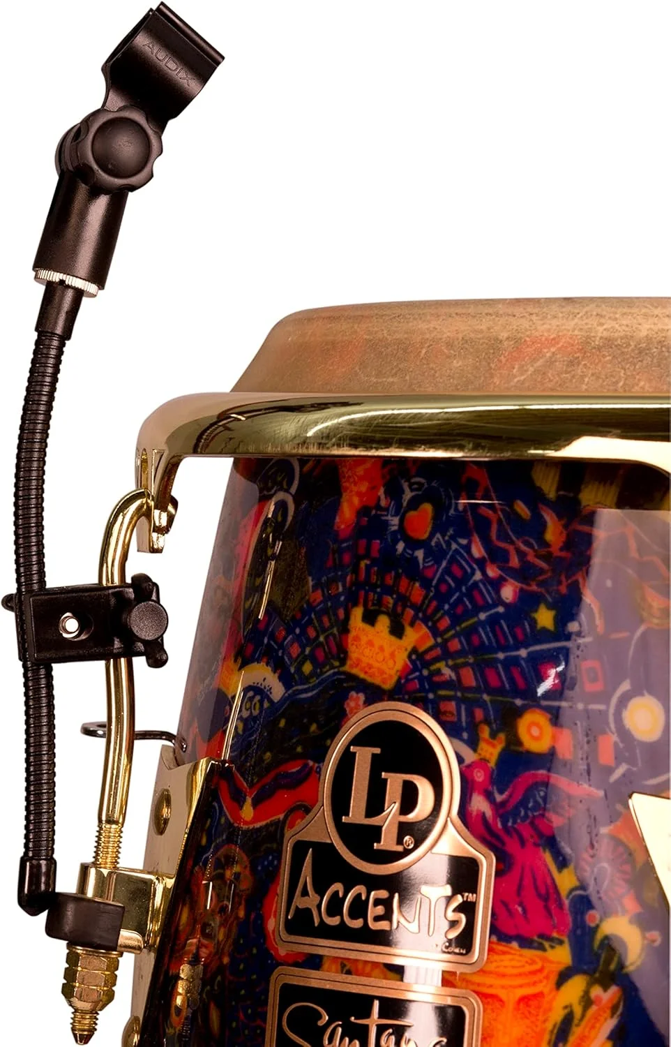 گیره میکروفون گردن غازی Audix با تجهیزات گیره ای قابل تنظیم با پیچ