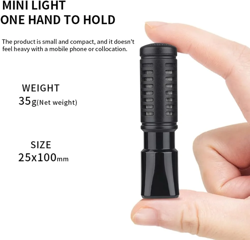 میکروفون کاردیوئید کاندنسر با لرزه گیر و بادگیر، پورت 3.5 میلی متری TRRS مناسب گوشی های هوشمند، ولاگ، پخش زنده و ویدیو