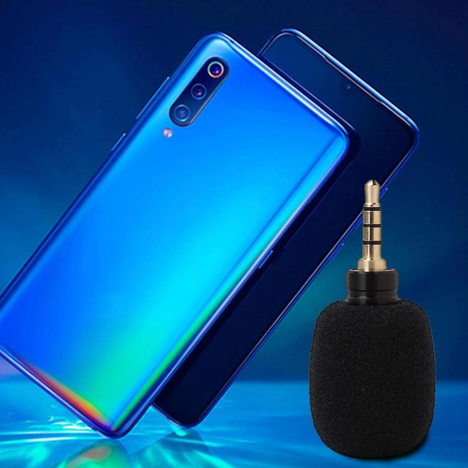 میکروفون مینی GIDEO، میکروفون کاندنسر همه جهته با حساسیت بالا برای تلفن همراه هوشمند (چهار قطبی) (3.5 چهار قطبی تک صدایی درون خطی)