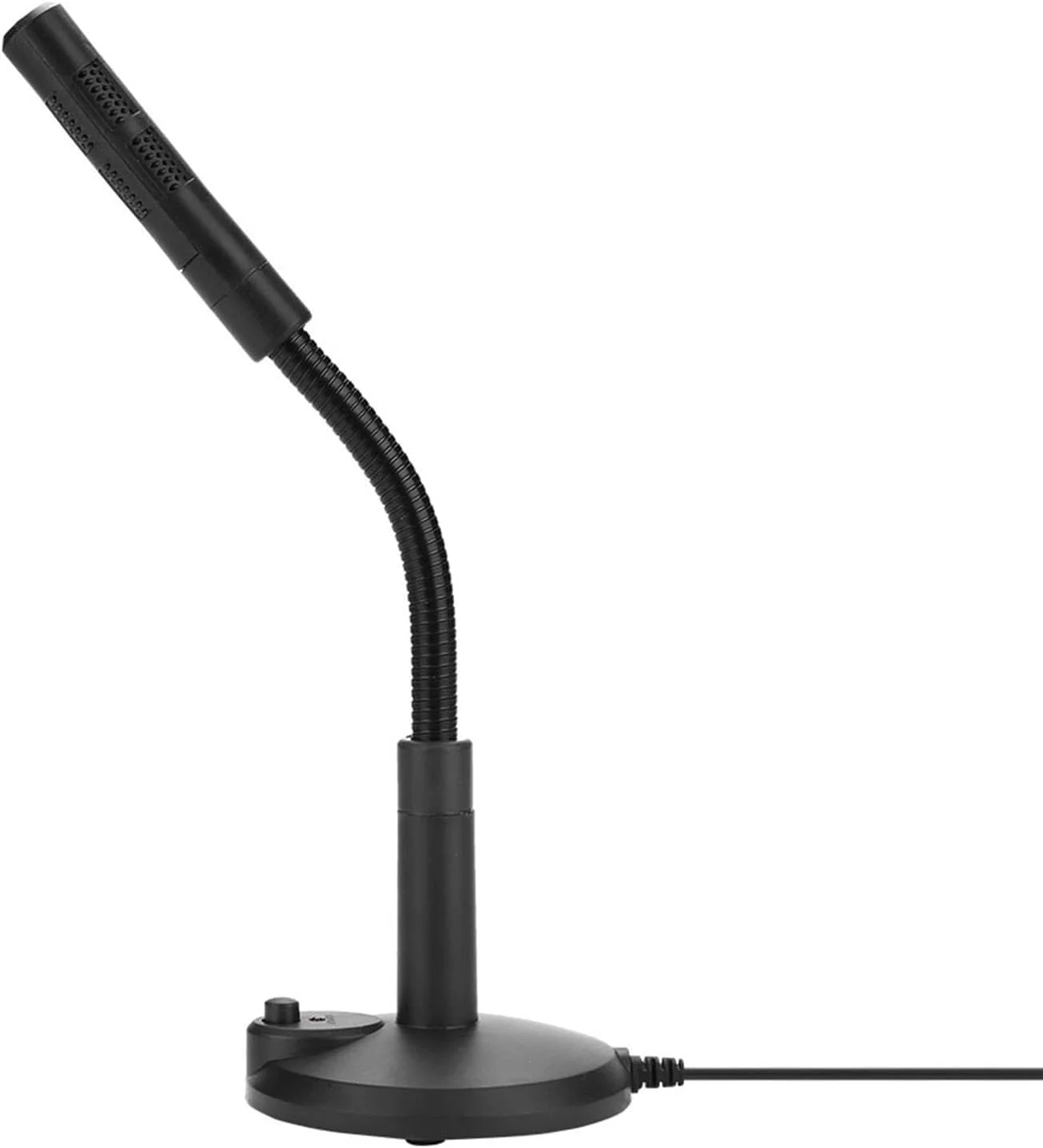 میکروفون USB 360 درجه، میکروفون لپ تاپ همه جهته برای ضبط صدا، چت با حذف نویز پس زمینه، بدنه فلزی، پایه ضد لغزش