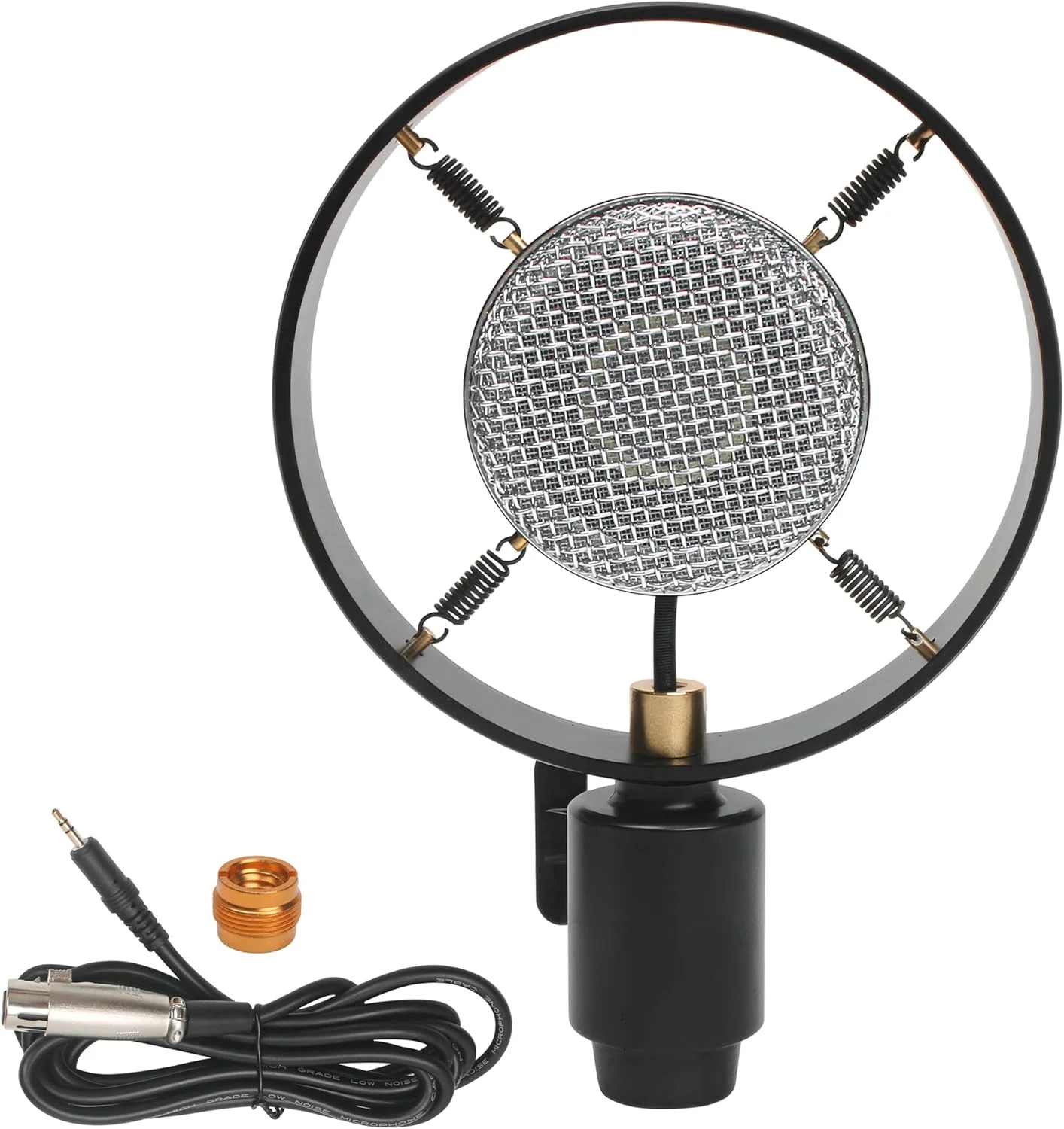 میکروفون کلاسیک وینتیج Marsrut، میکروفون کندانسور دیافراگم بزرگ عتیقه برای سخنرانی تئاتر و جایگزینی صدای زنده، قطر هسته 26 میلی متر