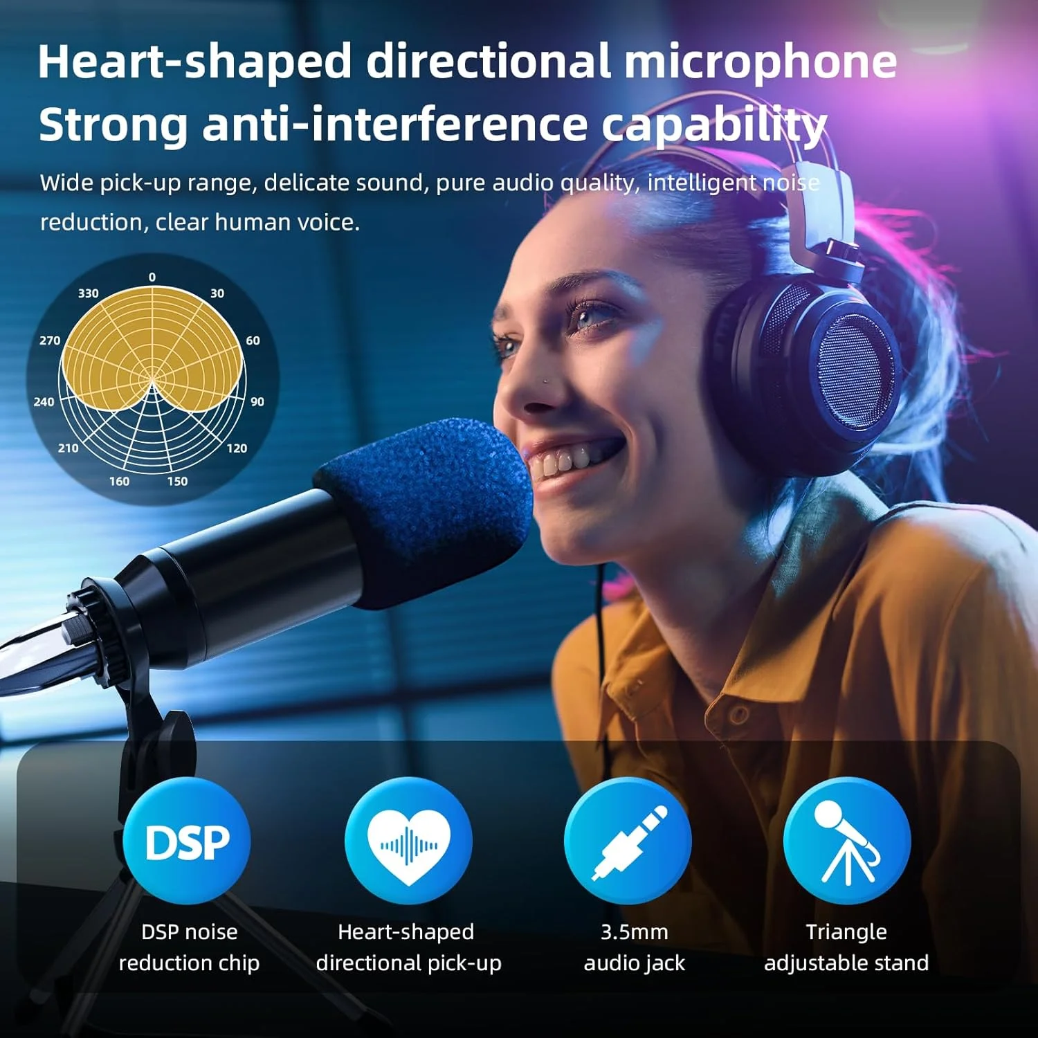 مجموعه تجهیزات پادکست شامل میکسر صدا و میکروفون BM800، ایده آل برای تولید ویدئو، پخش زنده و صداگذاری بازی. سازگار با سیستم عامل ها و نرم افزارهای مختلف.