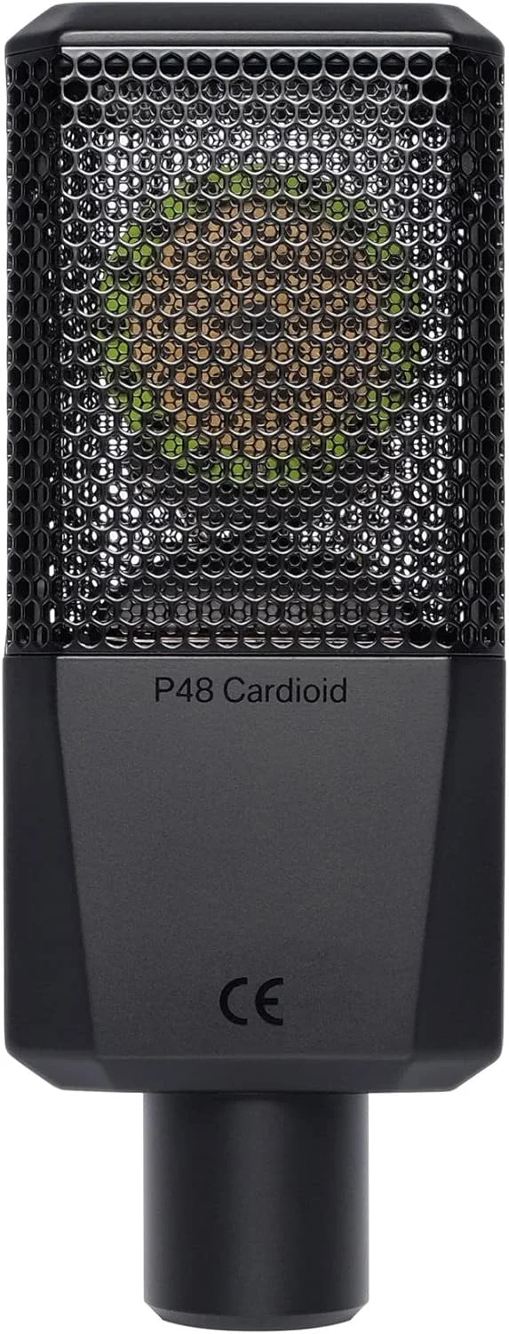 میکروفون استودیویی کاندنسر دیافراگم بزرگ تک جهته Lewitt LCT 440 Pure 1 اینچی XLR (مشکی)