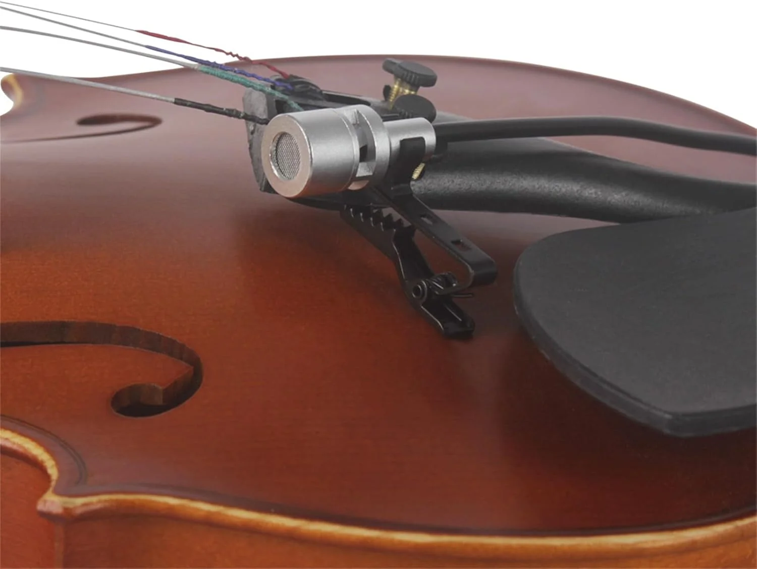 میکروفون سیم دار یقه ای، میکروفون پیکاپ ساز موسیقی سیمی قابل حمل برای گیتار ساکسیفون ترومپت ویولن پیانو