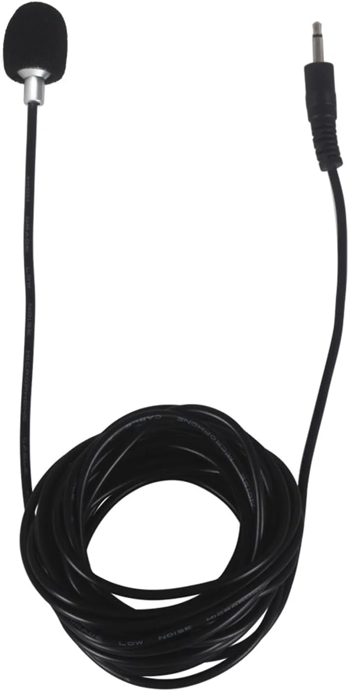 میکروفون سیم دار یقه ای، میکروفون پیکاپ ساز موسیقی سیمی قابل حمل برای گیتار ساکسیفون ترومپت ویولن پیانو