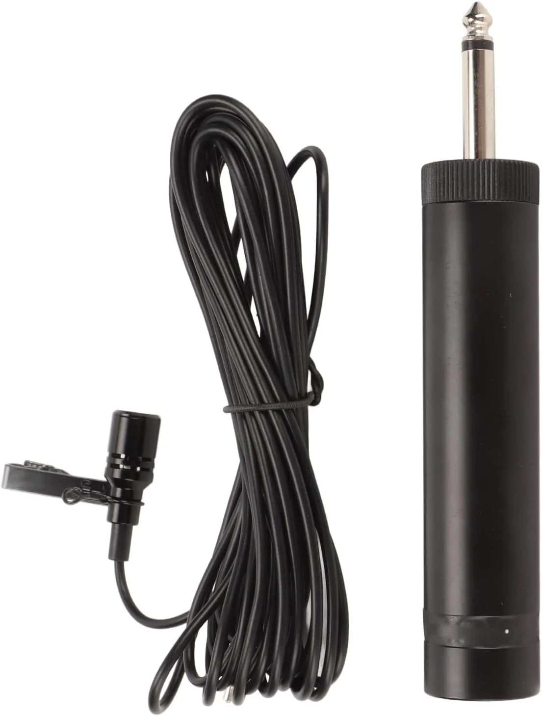 میکروفون یقه‌ای سیم‌دار، میکروفون کندانسور همه جهته با گیره فلزی یقه‌ای، میکروفون یقه‌ای با قابلیت حذف نویز برای ولاگرها و بلاگرها