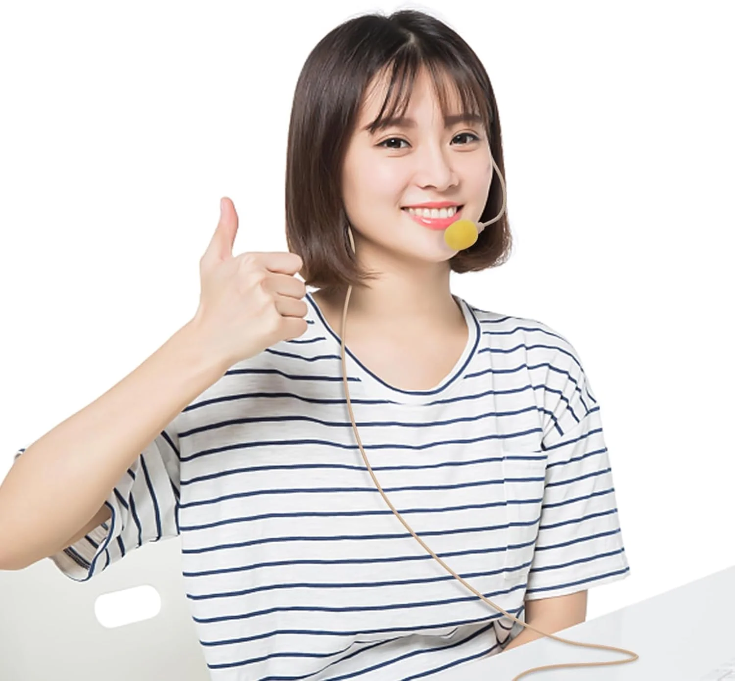 میکروفون خازنی هدست Labymos با رابط 3.5 میلی‌متری برای فرستنده بی‌سیم