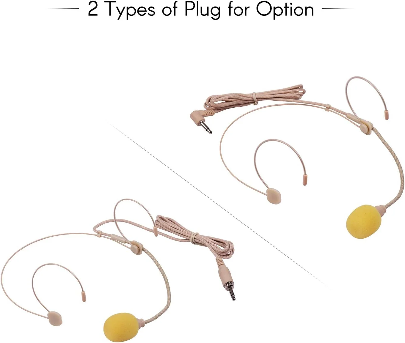 میکروفون خازنی هدست Labymos با رابط 3.5 میلی متری برای فرستنده بی سیم