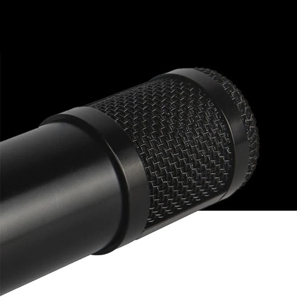 کیت میکروفون کاندنسر پخش استودیویی Labymos مدل SK500 به همراه کارت صدای چند منظوره و میکروفون معلق BM800 به همراه دستگاه تغییر صدای هوشمند و میکسر برای کامپیوتر و موبایل