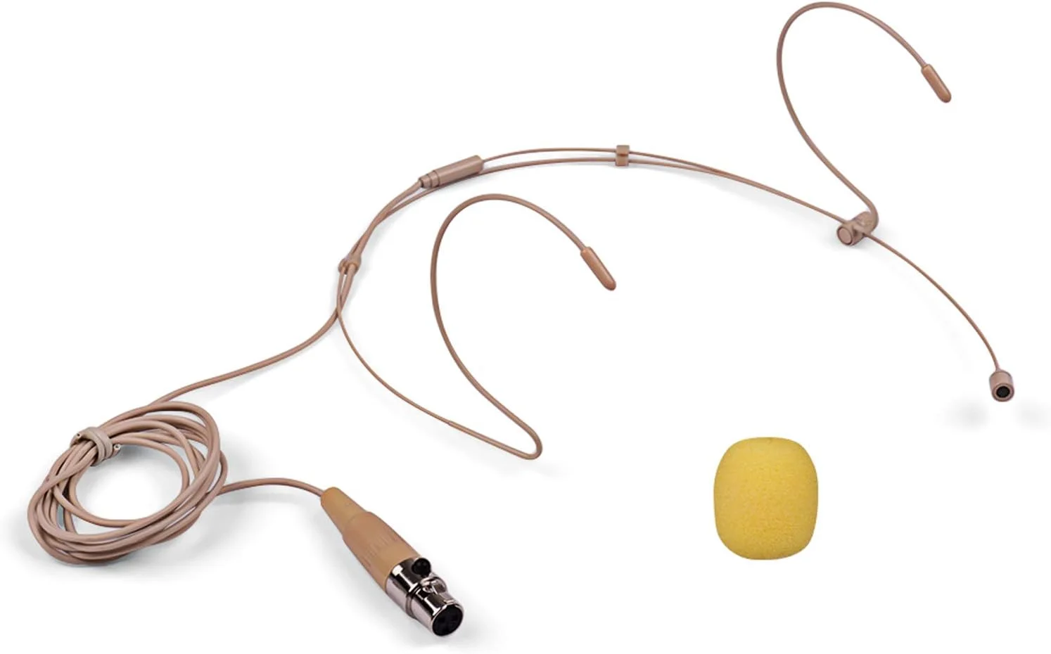 میکروفون خازنی سبک وزن هدست Labymos با پلاگین مینی XLR 3 پین برای فرستنده بی سیم