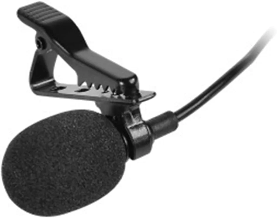 میکروفون گیره ای کوچک Labymos، میکروفون کندانسور برای کارائوکه، مصاحبه های خبری، تدریس و سخنرانی