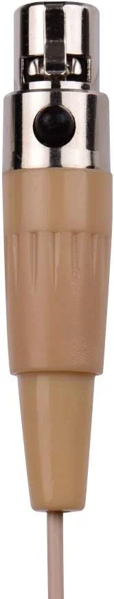 میکروفون خازنی سبک وزن هدست Labymos با پلاگین مینی XLR 3 پین برای فرستنده بی سیم