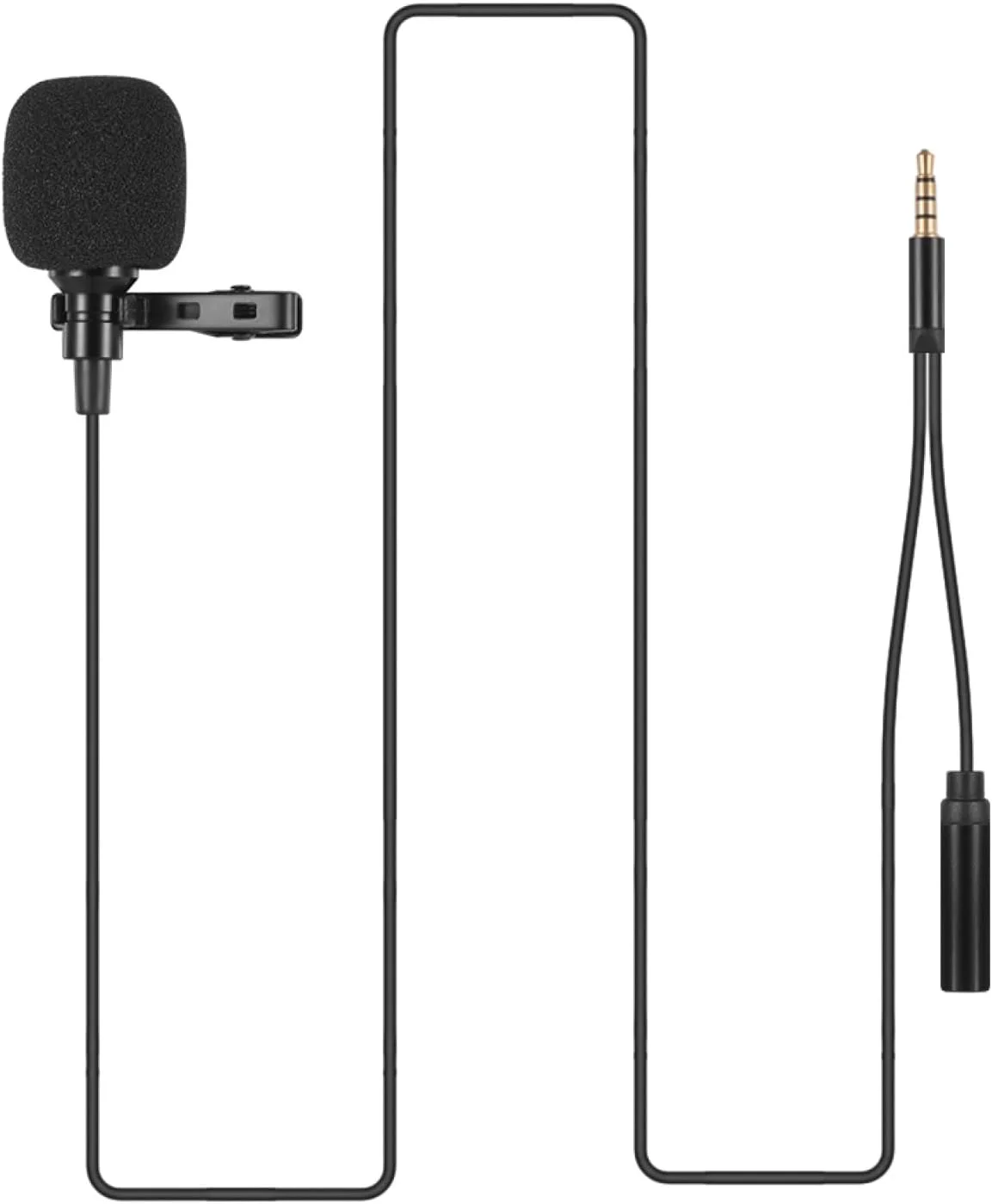 میکروفون کندانسور یقه ای گیره ای کوچک Labymos با خروجی هدفون 3.5 میلی متری برای گوشی های هوشمند اندروید، دوربین های DSLR، کامپیوتر، لپ تاپ میکروفون کندانسور یقه ای گیره ای کوچک Labymos با خروجی هدفون 3.5 میلی متری برای گوشی های هوشمند اندروید، دوربین های DSLR، کامپیوتر، لپ تاپ