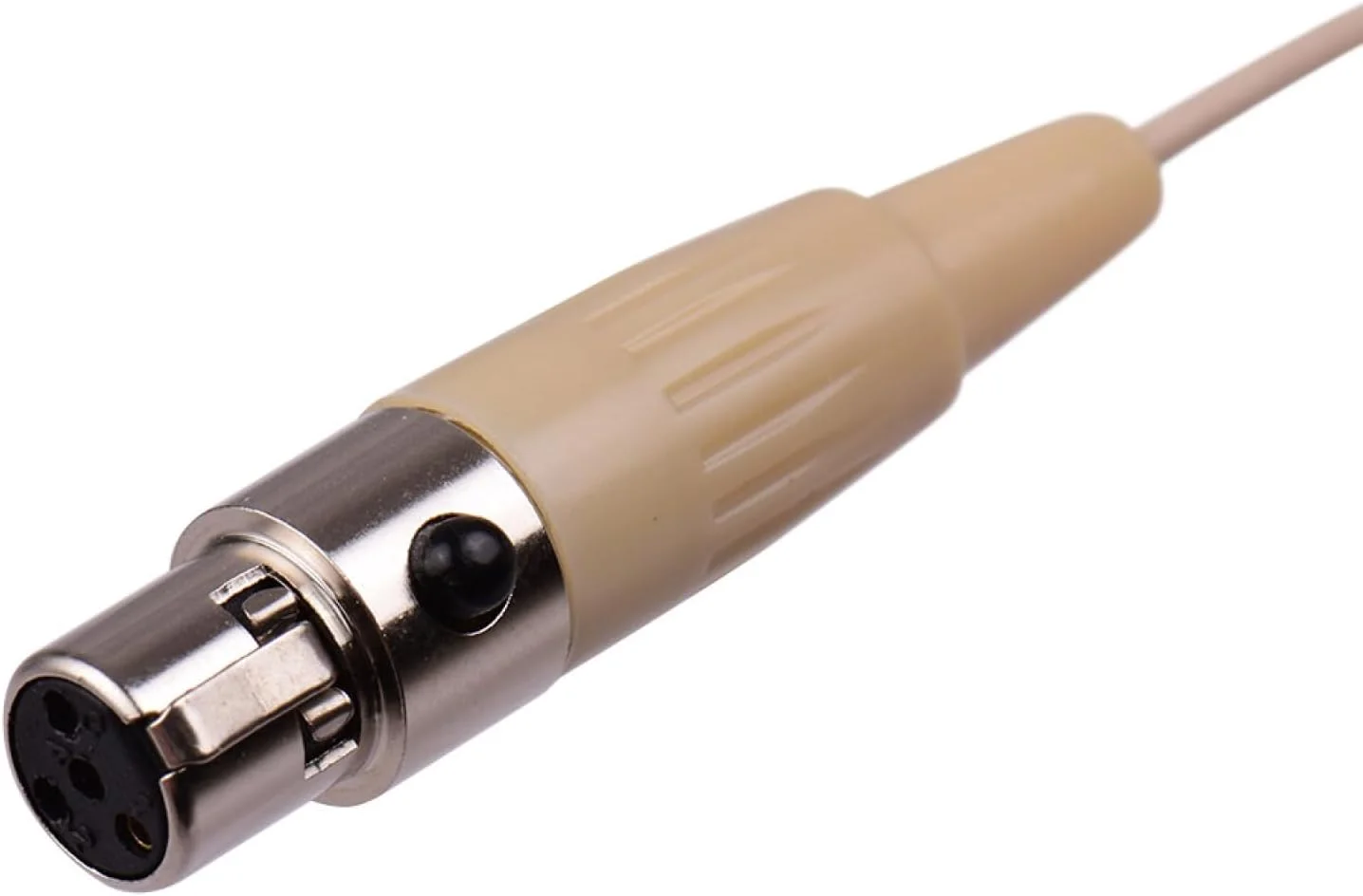 میکروفون خازنی سبک وزن هدست Labymos با فیش مینی XLR 4 پین برای فرستنده بی سیم