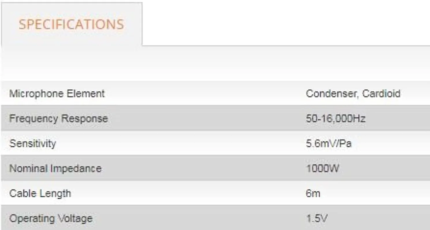 میکروفون هدبند حرفه ای جامپرز مدل HBM-60CC با کابل بلند، مشکی
