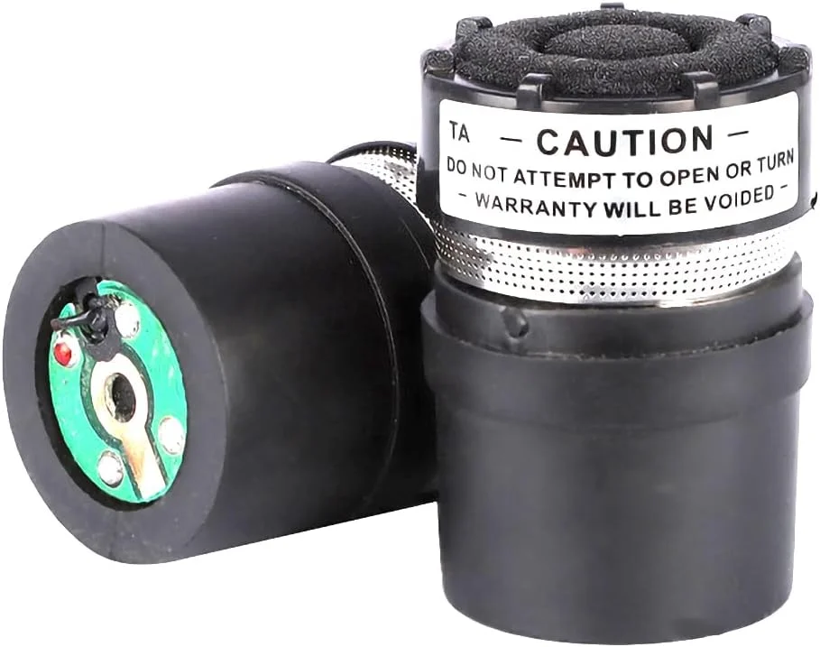دو عدد کپسول کارتریج جایگزین میکروفون برای میکروفون های Shure SM58 SM58S SM48 SM48S
