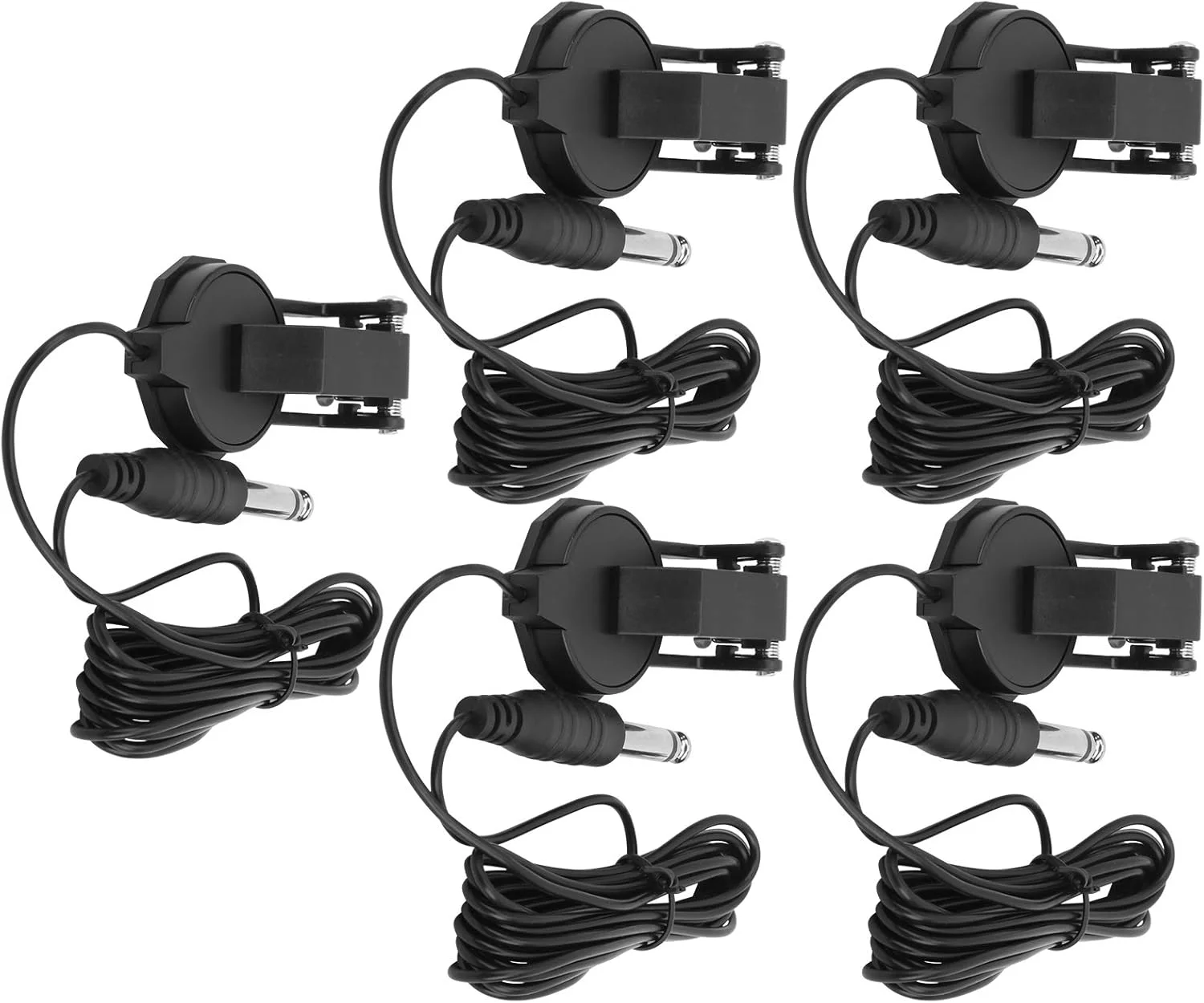 گیره / نگهدارنده پیکاپ 5 عددی Kikumi مدل UKELELE ویولن گیتار ویولنوس مناسب برای لوازم جانبی آلات موسیقی JD-01