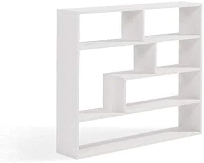 قفسه و شلف چوبی - سفید