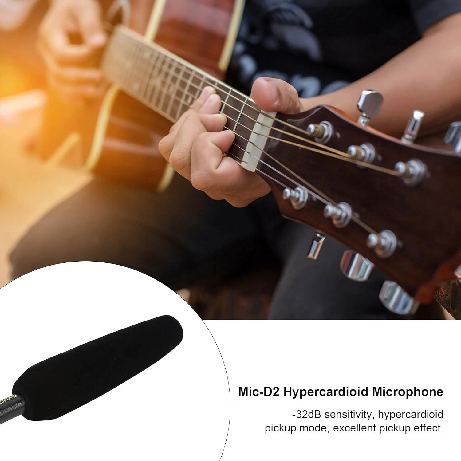 میکروفون داینامیک هایپرکاردیوئید، میکروفون کاندنسر کاردیوئید حرفه ای Mic‑D2، میکروفون ضبط صدا با اتصال XLR مناسب برای استودیو، پادکست و استریم