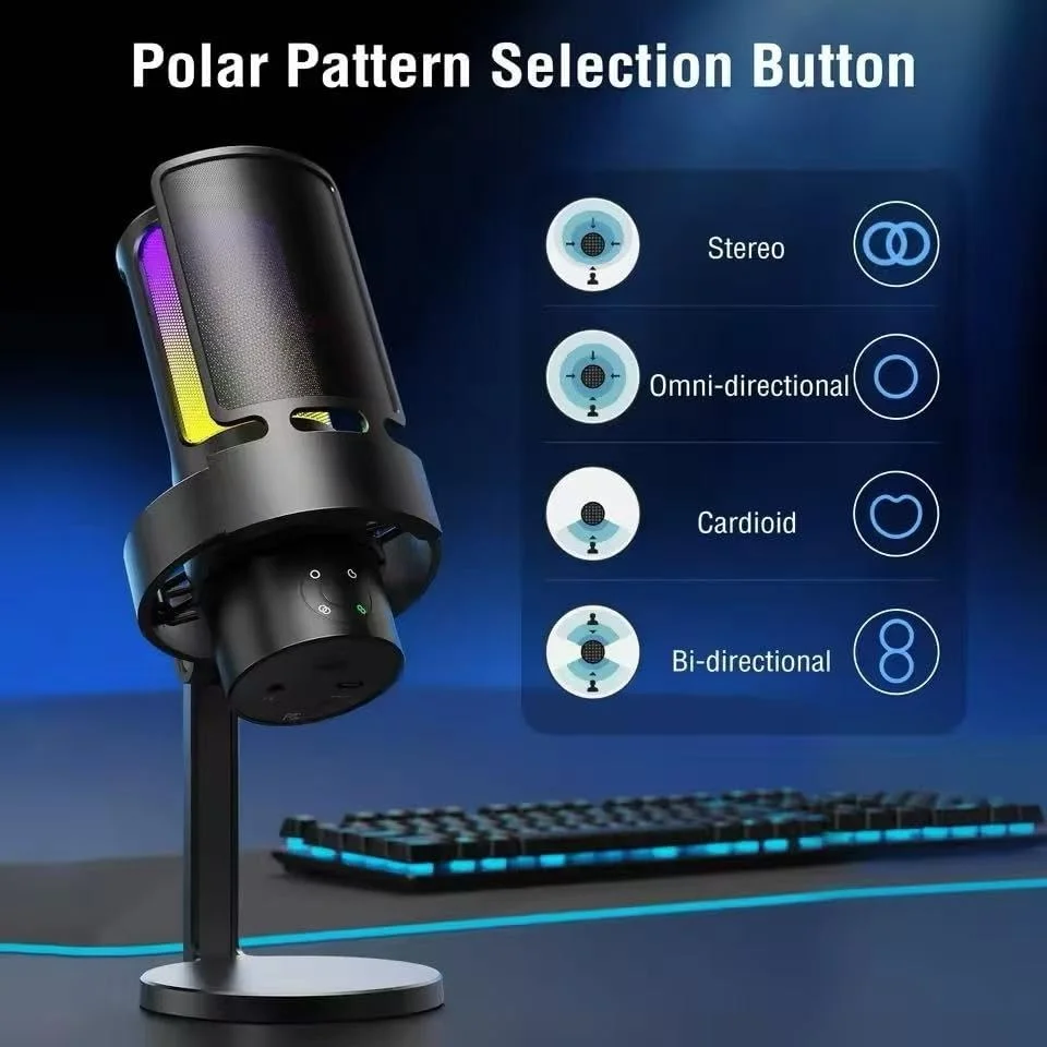 میکروفون داینامیک وکال با کیفیت بالا، میکروفون سیمی حرفه ای برای اجرای زنده (V1)