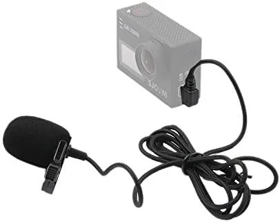 میکروفون کندانسور با گیره کراوات برای SJCAM SJ7 / SJ6 / SJ360 میکروفون کندانسور با گیره کراوات برای SJCAM SJ7 / SJ6 / SJ360