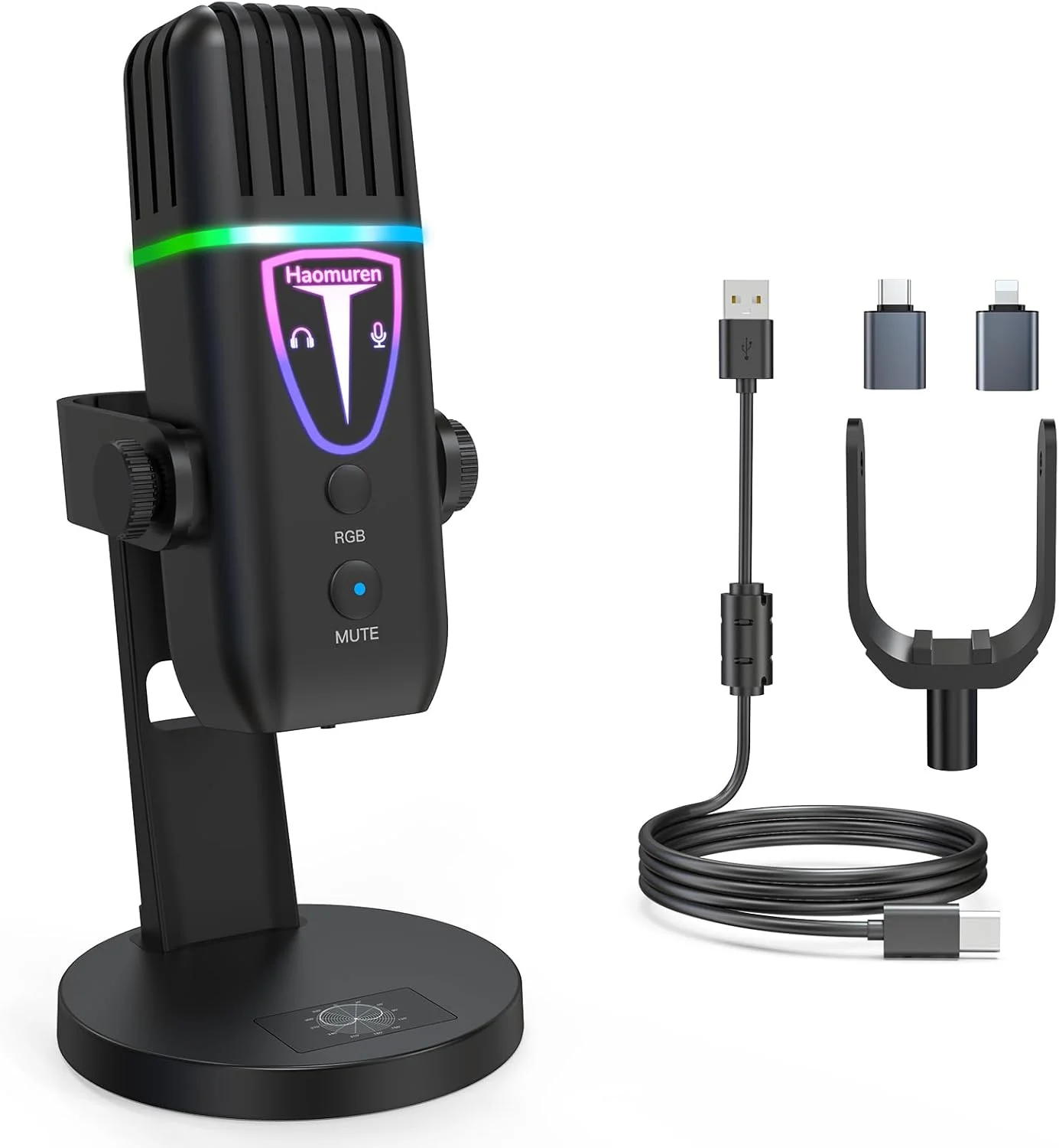 میکروفون USB، میکروفون کاندنسر کامپیوتر برای پادکست و استریم