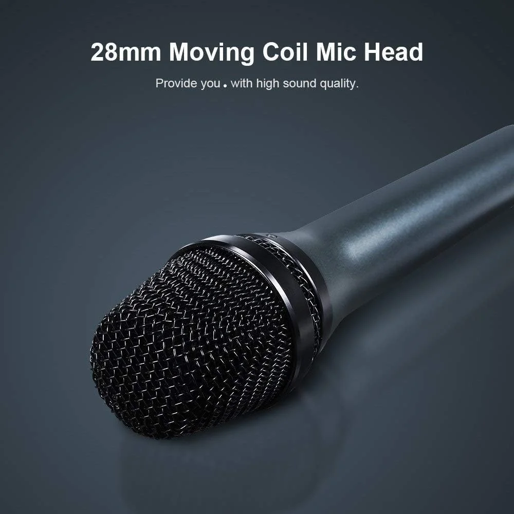 میکروفون دستی میکروفون دینامیک حرفه ای میکروفون دستی وکال میکروفون های سیمی میکروفون کارائوکه صدای واضح