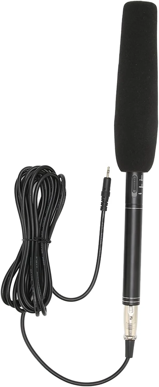 میکروفون دستی مصاحبه GOWENIC، میکروفون کندانسور وکال برای ضبط، سخنرانی، استیج، کاهش نویز، برای مصاحبه ها، کنفرانس ها و ضبط زنده