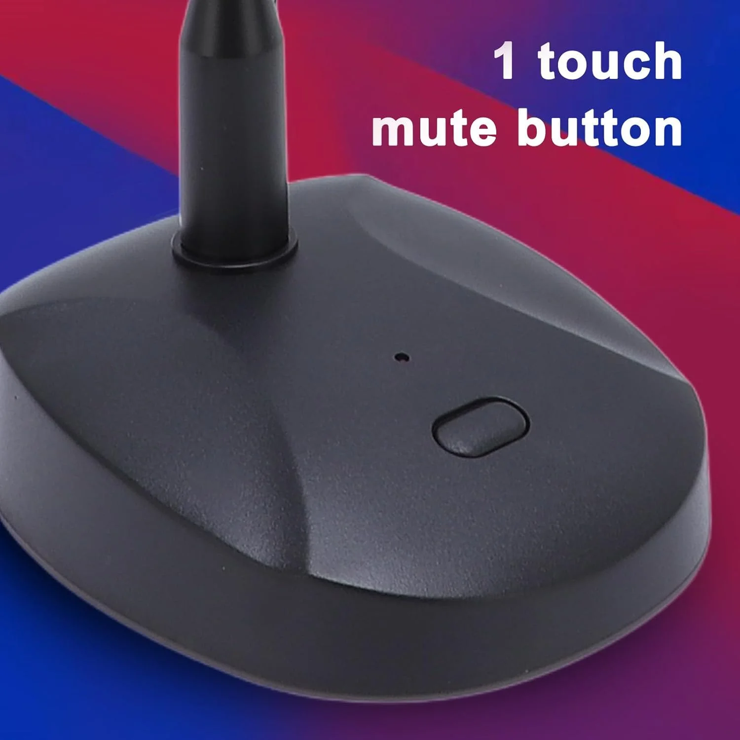 میکروفون گردن غازی، میکروفون رومیزی XLR کاندنسر با فوم بادگیر، میکروفون تریبونی قابل تنظیم با صدای شفاف برای سخنرانی ها، کنفرانس های ویدئویی و جلسات