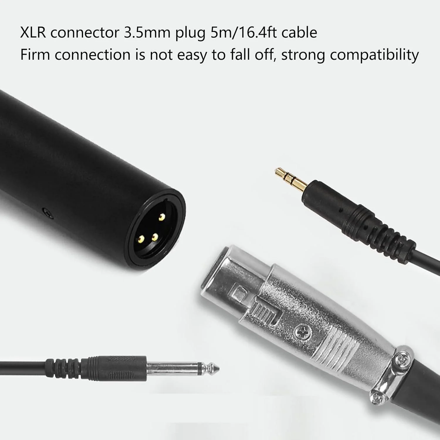 میکروفون دستی مصاحبه GOWENIC، میکروفون کندانسور وکال برای ضبط، سخنرانی، استیج، کاهش نویز، برای مصاحبه ها، کنفرانس ها و ضبط زنده