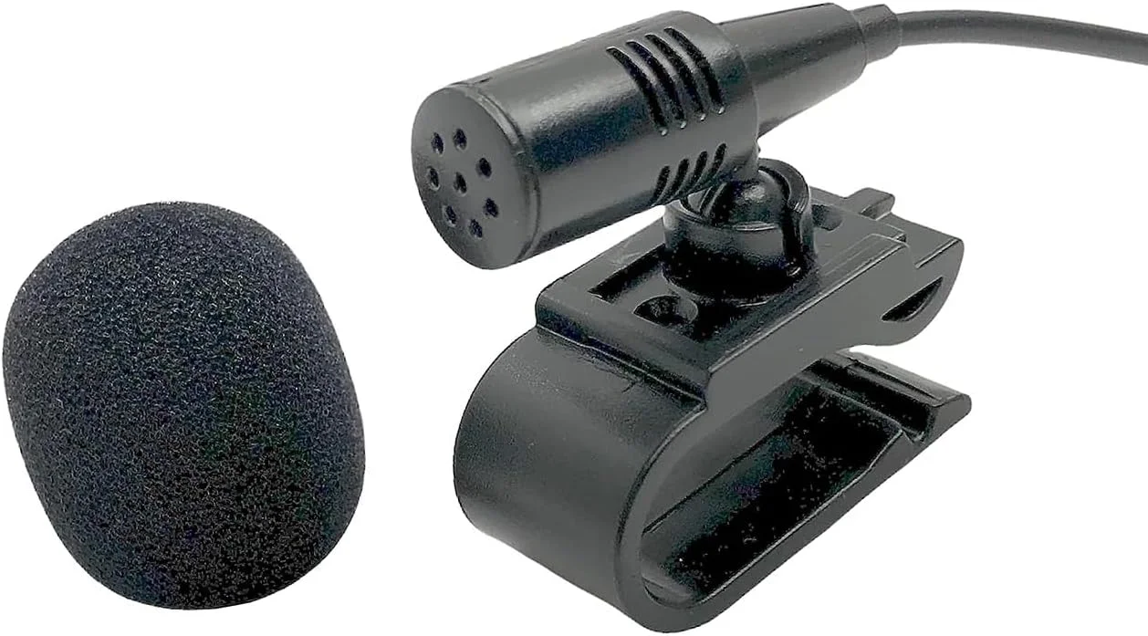 میکروفون گودزبی 2.5 میلی‌متری هندزفری داشبورد استریو خودرو جایگزین برای پایونیر DEH-4500BT DEH-7300BT DEH-80PRS DEH-S31BT DEH-S31BT DEH-S4100BT DEH-S4200BT DEH-S6220BS DEH-X6500BT DEH-X65BT