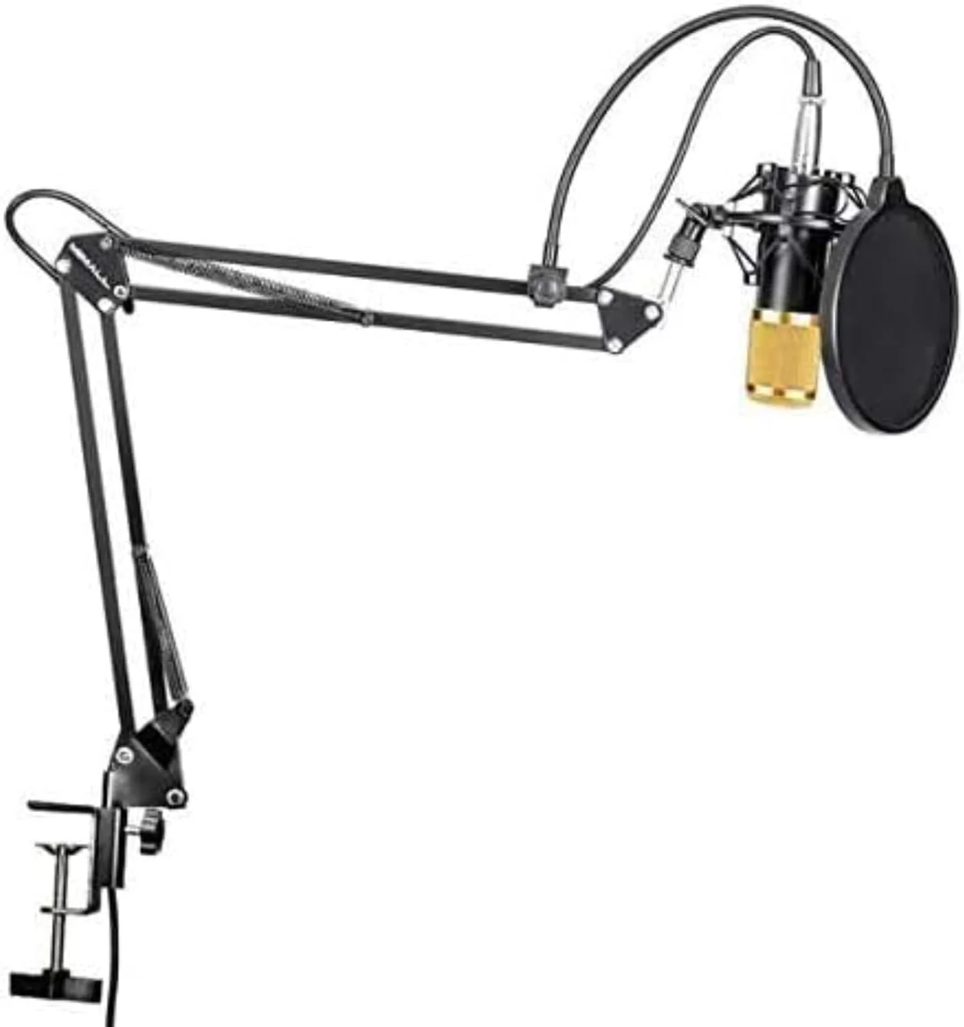 مجموعه میکروفون کاندنسر حرفه ای به همراه کارت صدای V8 و پایه فلزی برای ضبط و پخش زنده مجموعه میکروفون کاندنسر حرفه ای به همراه کارت صدای V8 و پایه فلزی برای ضبط و پخش زنده