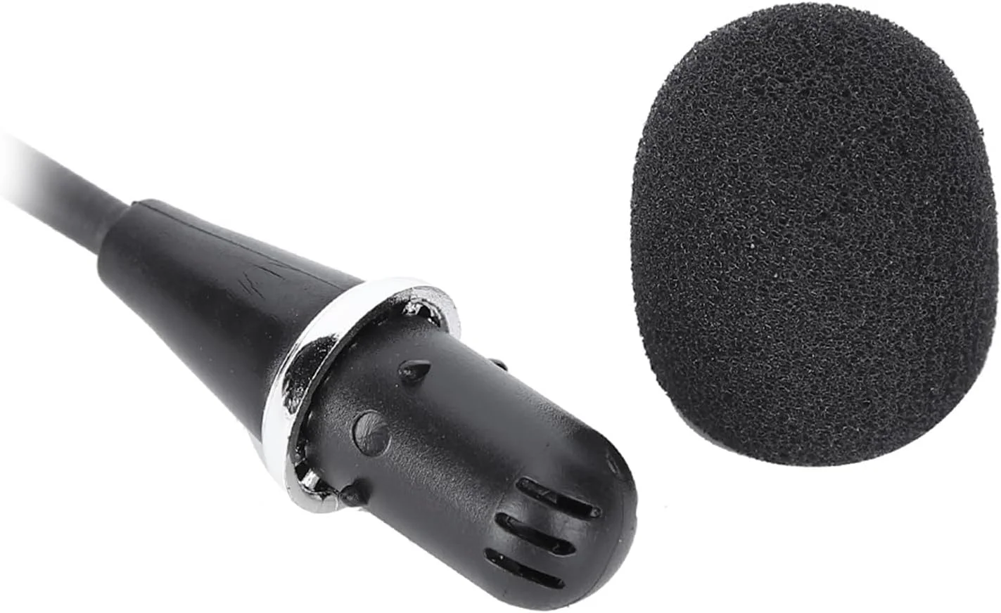 میکروفون مینیاتوری ضد عرق Fafeicy، میکروفون کندانسور همه جهته برای دریافت صدای تقویت شده