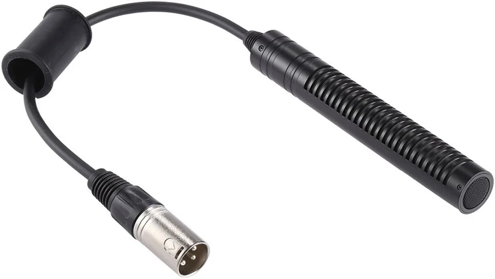 میکروفون کندانسور استریو یک جهته ertg برای فیلمبرداری، مصاحبه و عکاسی - رابط XLR