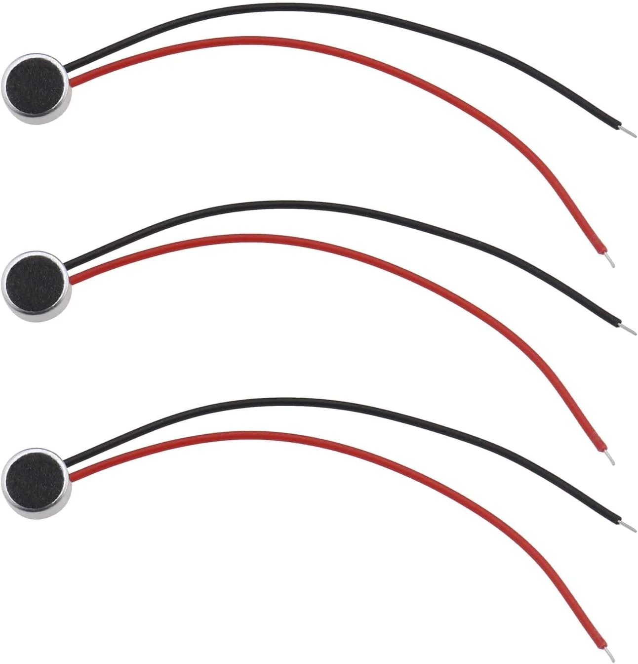 میکروفون کندانسور الکترت EMSea مدل 6027 با کابل، 6 * 2.7 میلی متر، حذف نویز، مناسب برای تلفن، MP3، MP4، لپ تاپ، دوربین دیجیتال، اینترکام و مانیتور - بسته 10 عددی