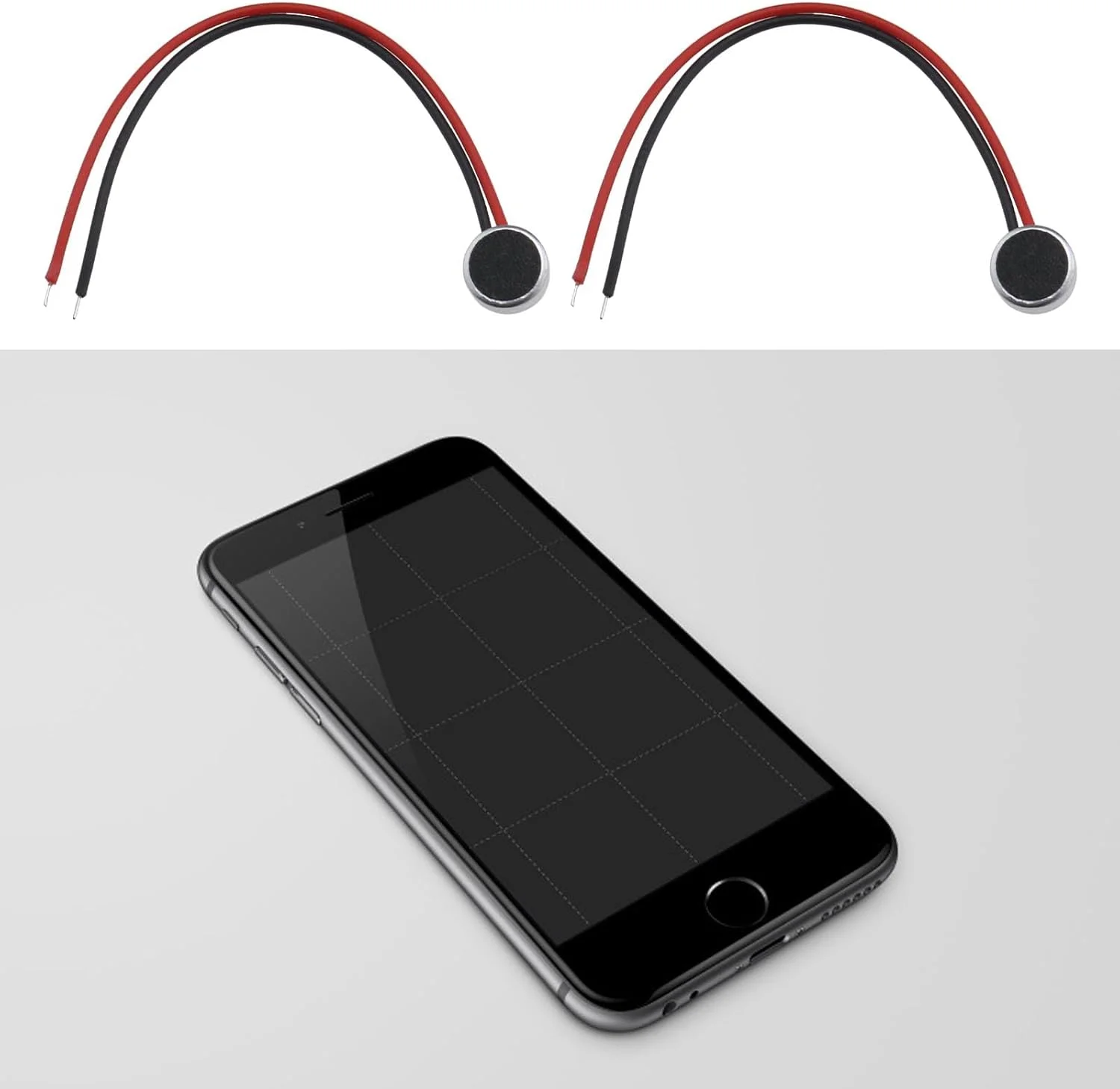 میکروفون کندانسور الکترت EMSea مدل 6027 با کابل، 6 * 2.7 میلی متر، حذف نویز، مناسب برای تلفن، MP3، MP4، لپ تاپ، دوربین دیجیتال، اینترکام و مانیتور - بسته 10 عددی