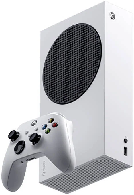 ایکس باکس سری اس، ۱ ترابایت، پردازنده مرکزی Zen 2 سفارشی، پردازنده گرافیکی RDNA 2، ۱۰ گیگابایت رم، بازی ۱۴۴۰p، تا ۱۲۰ فریم در ثانیه، HDMI 2.1، دالبی اتموس، وای-فای، USB 3.1، اترنت، سفید رباتی | سری اس