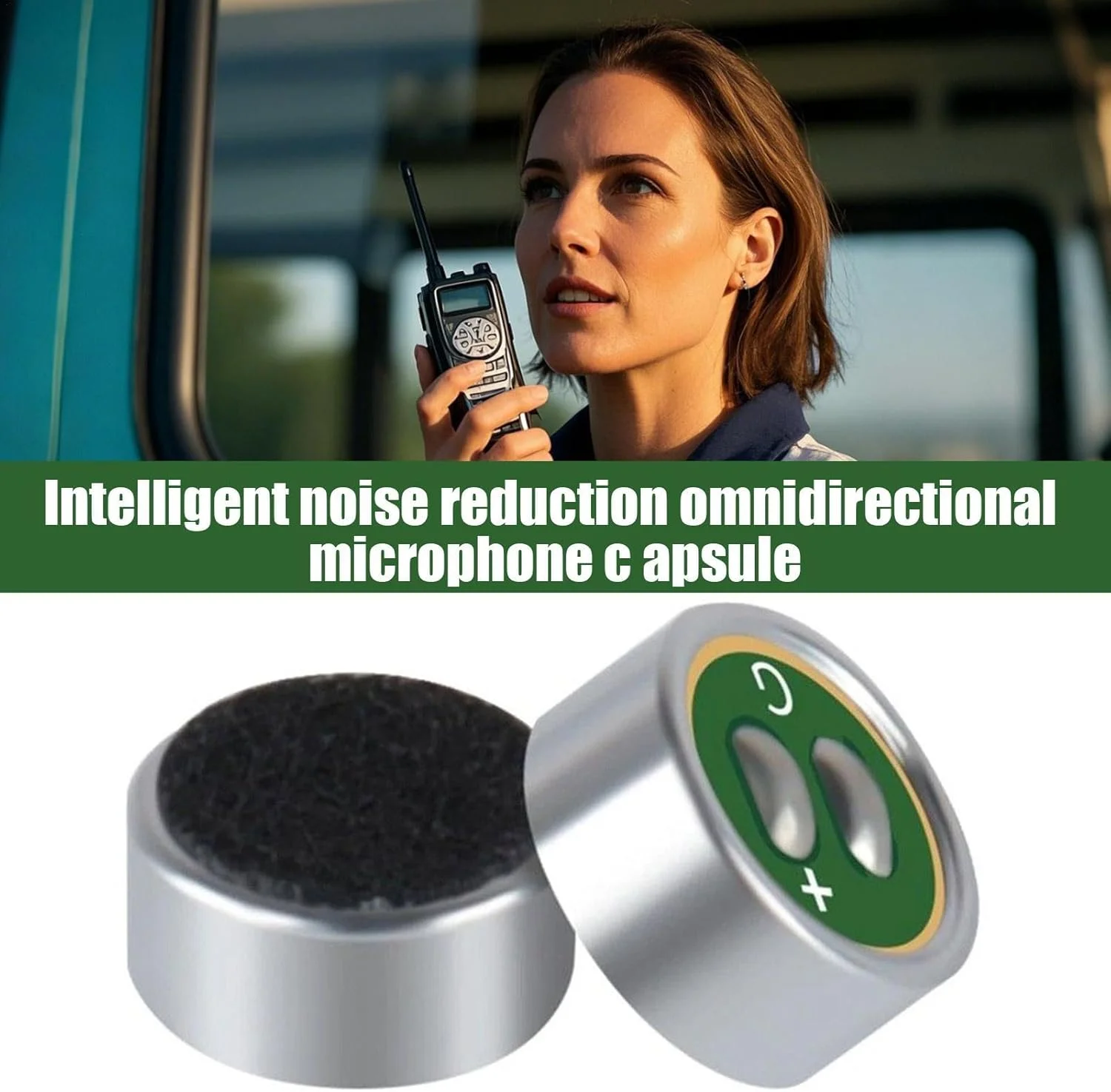 میکروفون کندانسر الکترت | پیکاپ استریو چند جهته با حساسیت بالا - هسته میکروفون کندانسر الکترت برای ضبط صدای حرفه ای