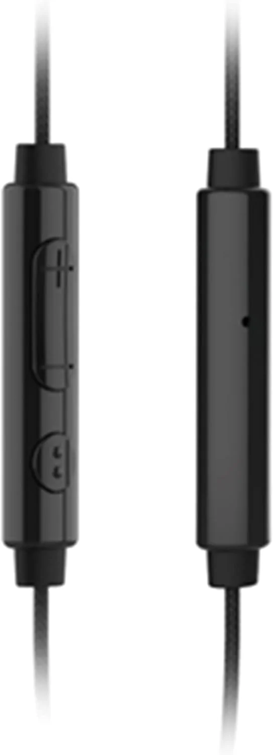 هدفون داخل گوشی سیم دار Elbe AU-P20-MIC با میکروفون - مشکی/نقره ای