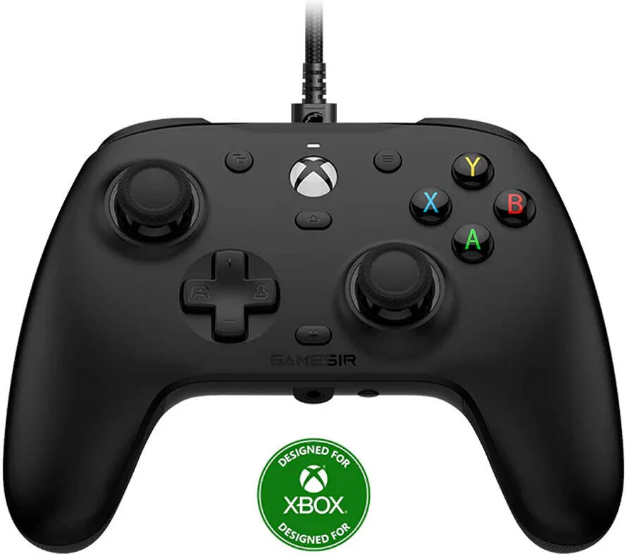 کنترلر سیمی گیمسر G7 HE Xbox، کنترلر دارای مجوز رسمی برای Xbox Series X|S، Xbox One، Windows 10|11، PC، کنترلر بازی ویدیویی با استیکهای Hall Effect، مشکی | G7-HE کنترلر سیمی گیمسر G7 HE Xbox، کنترلر دارای مجوز رسمی برای Xbox Series X|S، Xbox One، Windows 10|11، PC، کنترلر بازی ویدیویی با استیکهای Hall Effect، مشکی | G7-HE