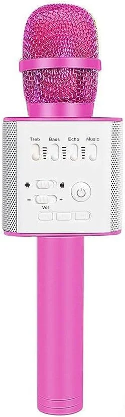 میکروفون دندان میکروفون بی سیم تلفن همراه با کیف میکروفون قابل حمل میکروفون کارائوکه خانگی ارتقا یافته