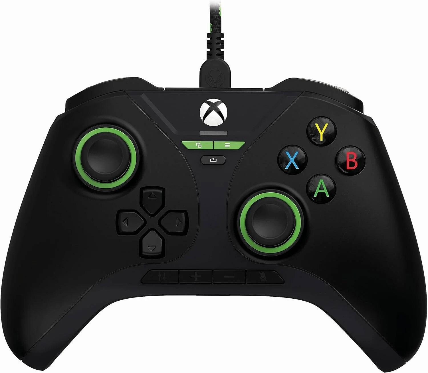 گیم پد سیمی Snakebyte Gamepad Pro X برای Xbox Series X|S، Xbox One و PC | طراحی شده برای Xbox | سنسورهای اثر هال برای استیک های آنالوگ و تریگرها | مشکی | SB922459 گیم پد سیمی Snakebyte Gamepad Pro X برای Xbox Series X|S، Xbox One و PC | طراحی شده برای Xbox | سنسورهای اثر هال برای استیک های آنالوگ و تریگرها | مشکی | SB922459