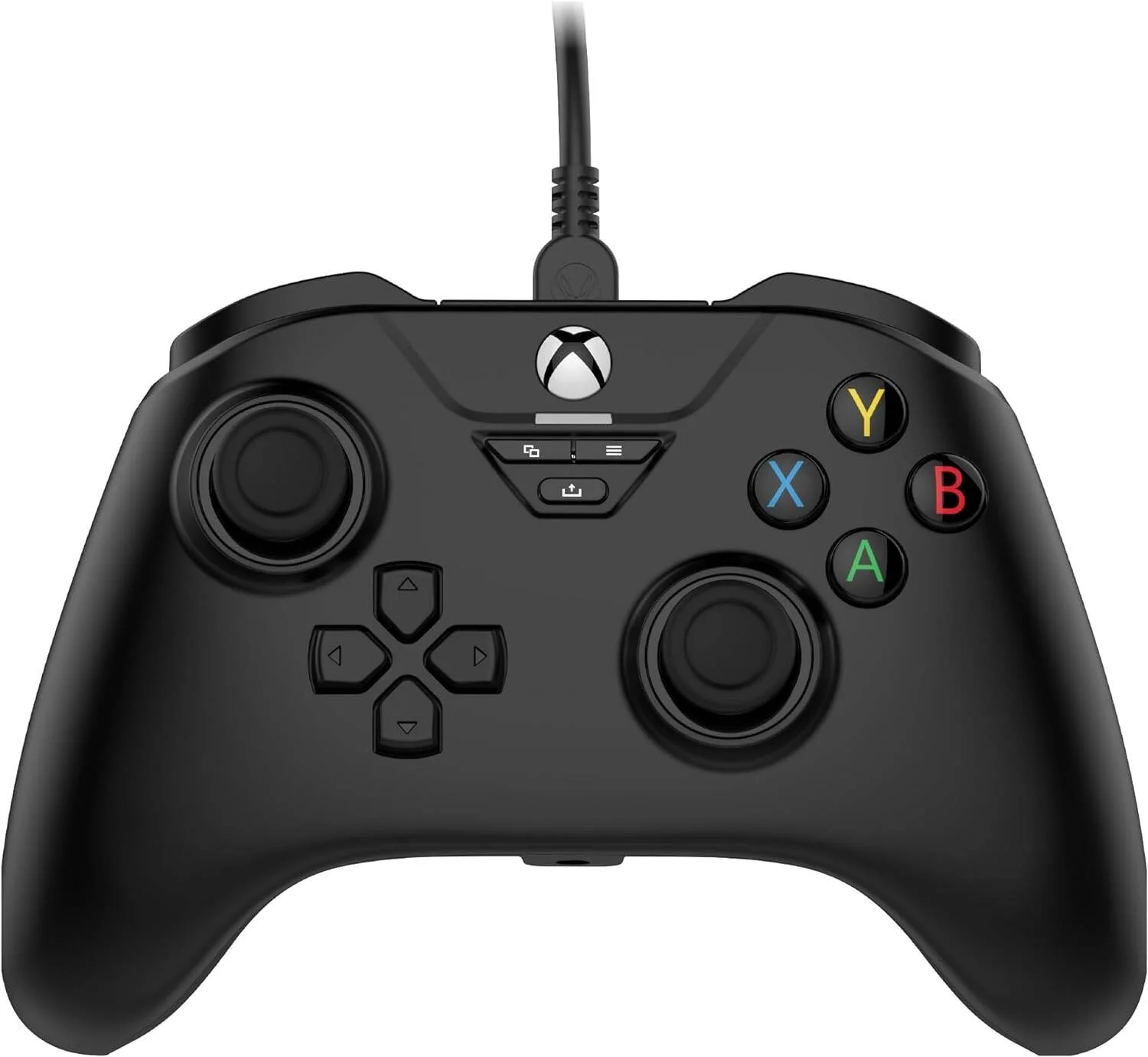 دسته بازی سیمی Snakebyte GAMEPAD BASE X برای Xbox Series X|S، Xbox One و PC | طراحی شده برای Xbox | فناوری مغناطیسی | پورت AUX 3.5 میلی متری (مشکی) | SB922336 دسته بازی سیمی Snakebyte GAMEPAD BASE X برای Xbox Series X|S، Xbox One و PC | طراحی شده برای Xbox | فناوری مغناطیسی | پورت AUX 3.5 میلی متری (مشکی) | SB922336