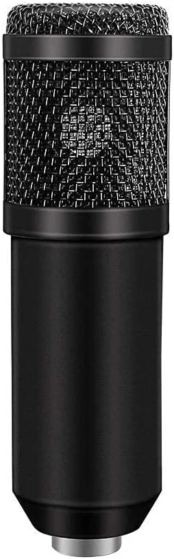 میکروفون 3 عددی با سه پایه، میکروفون فلزی کاندنسور با پایه، کارائوکه کامپیوتر برای پخش زنده لپ تاپ و کامپیوتر