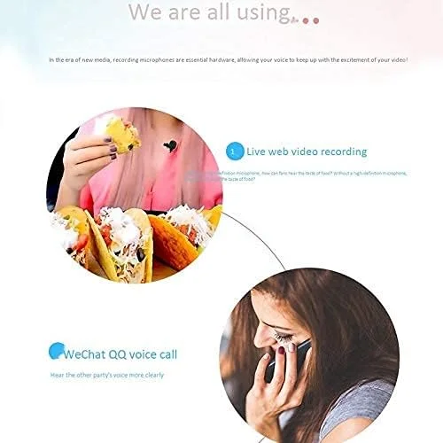 میکروفون یقه ای USB 6 متری، میکروفون کوچک اختصاصی موبایل برای ضبط زنده
